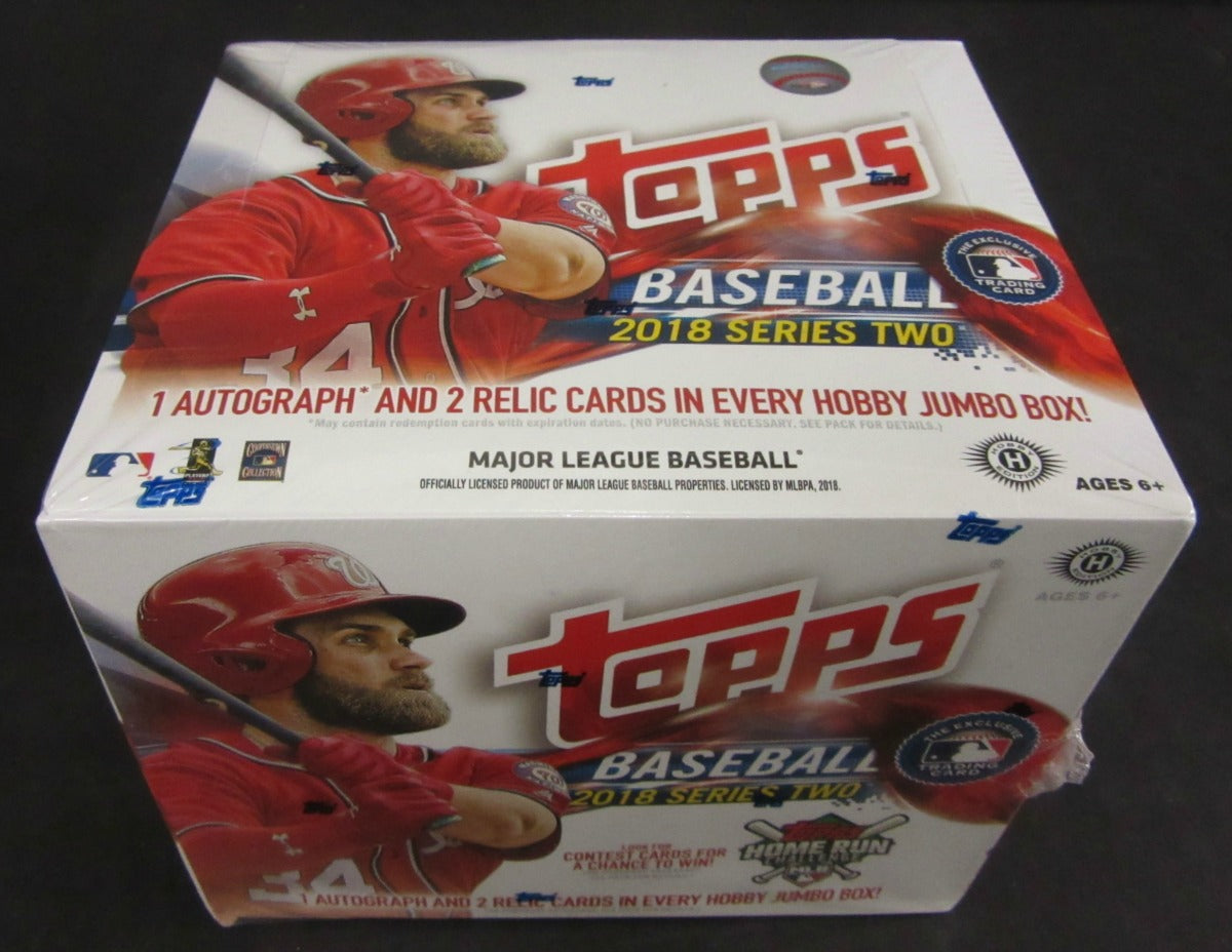 2018 Topps Baseball Series 2 Jumbo Box (Hobby) (10/50)