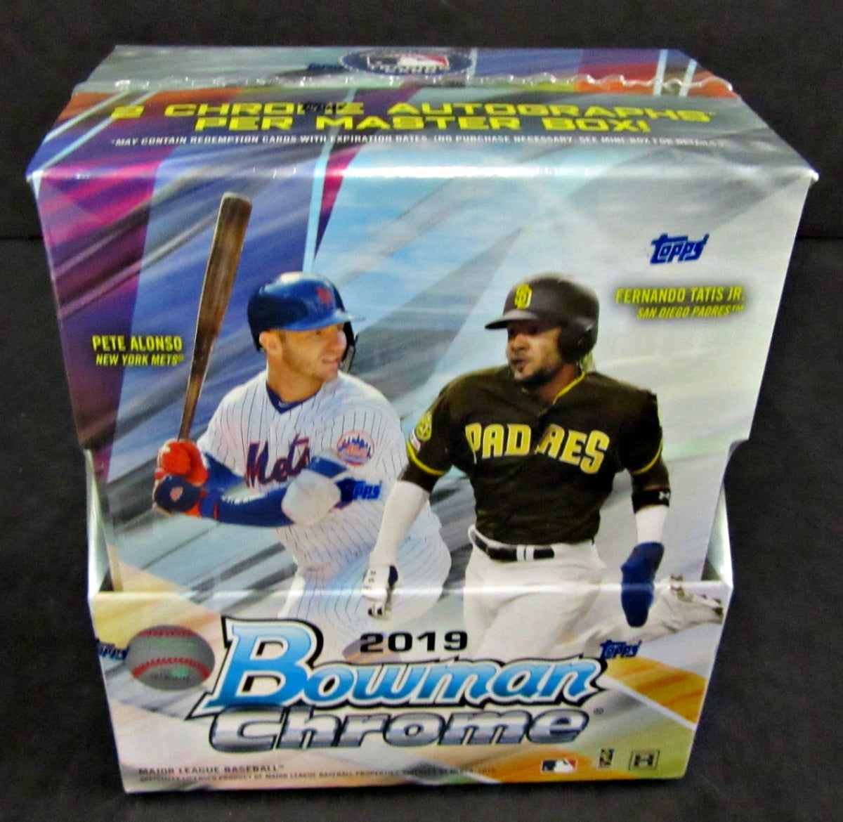 2019 Bowman Chrome Baseball Box (Hobby) (2/6/5)