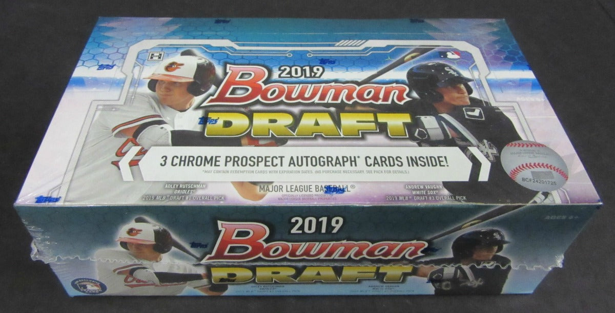 2019 Bowman Draft Baseball Jumbo Box (Hobby) (12/32)