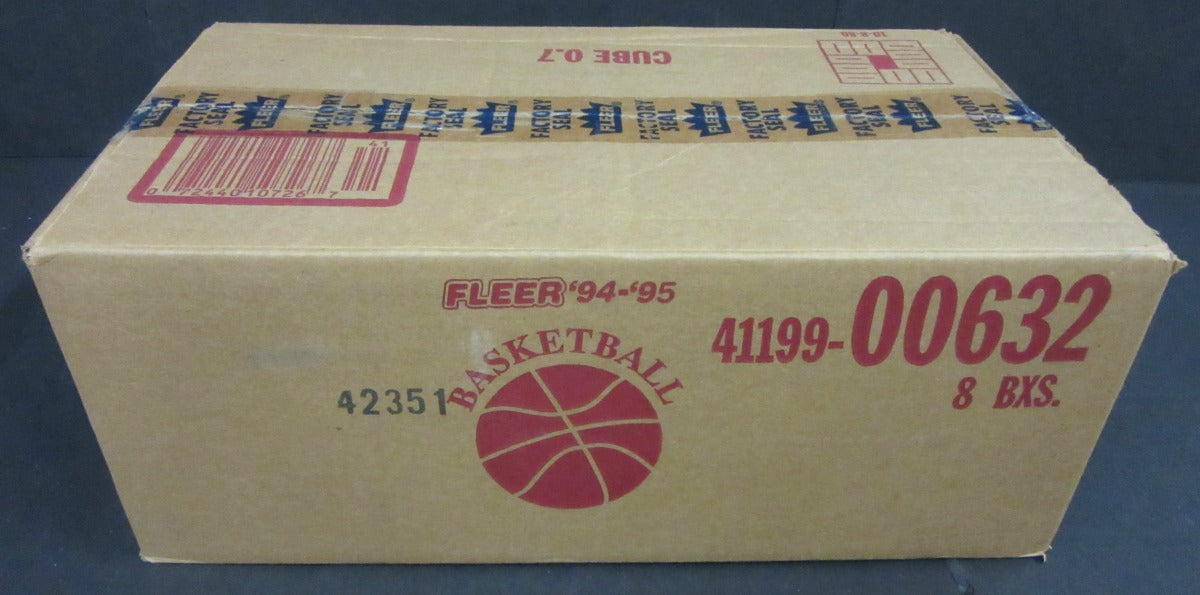 1994/95 Fleer Basketball Series 1 Case (8 Box)