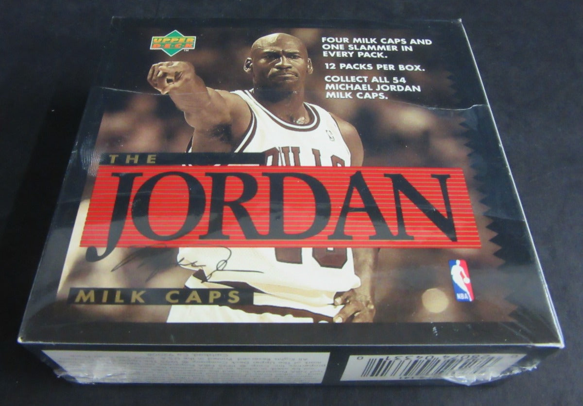 1995 Upper Deck Jordan Milk Caps Basketball Box