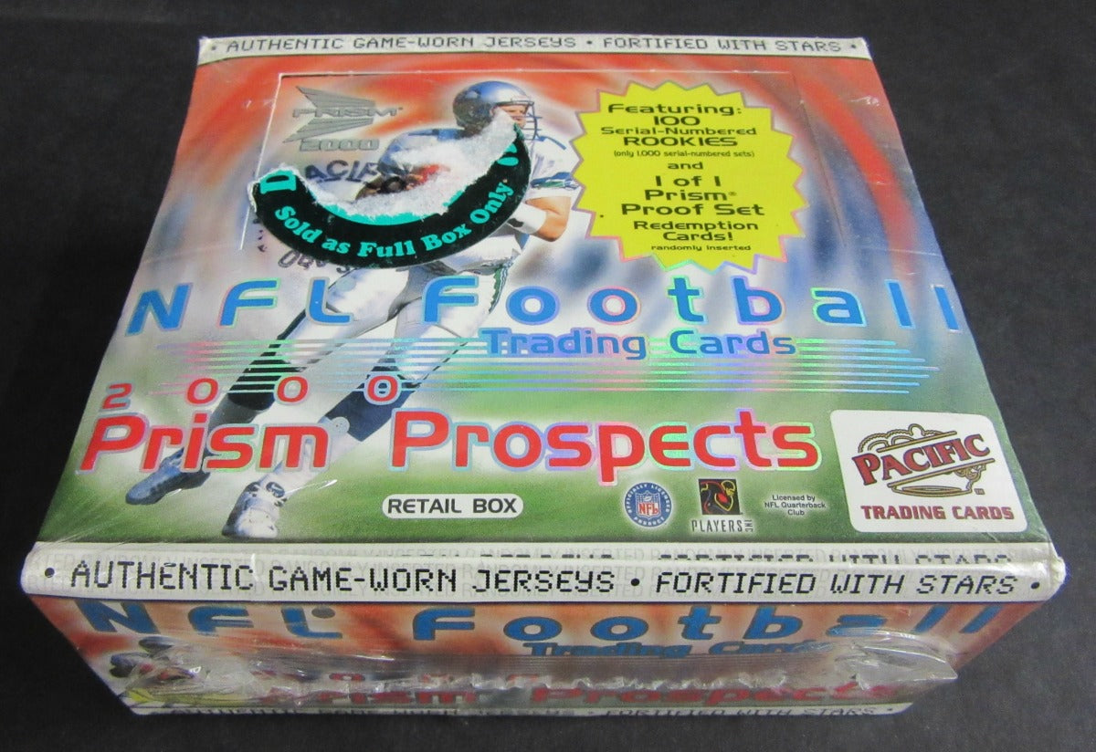 2000 Pacific Prism Prospects Football Box (Retail)