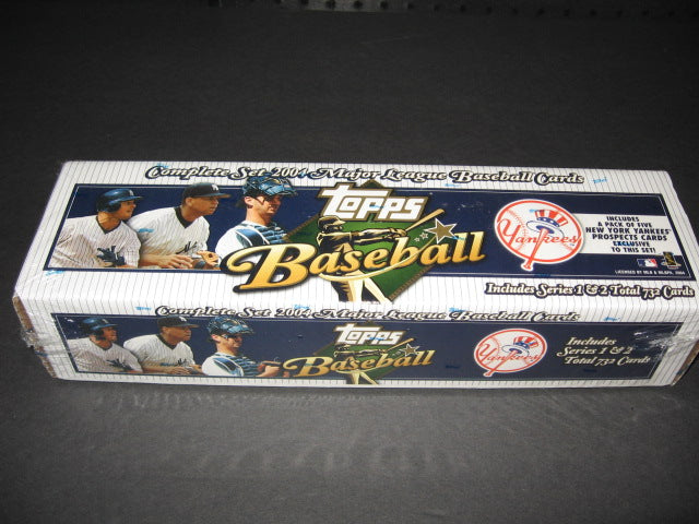 2004 Topps Baseball Factory Set (Yankees)