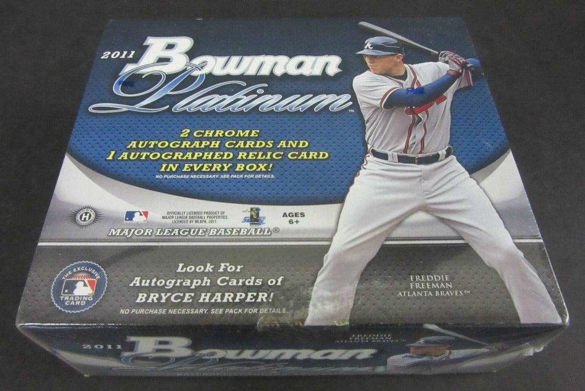 2011 Bowman Platinum Baseball Box (Hobby) (20/5)