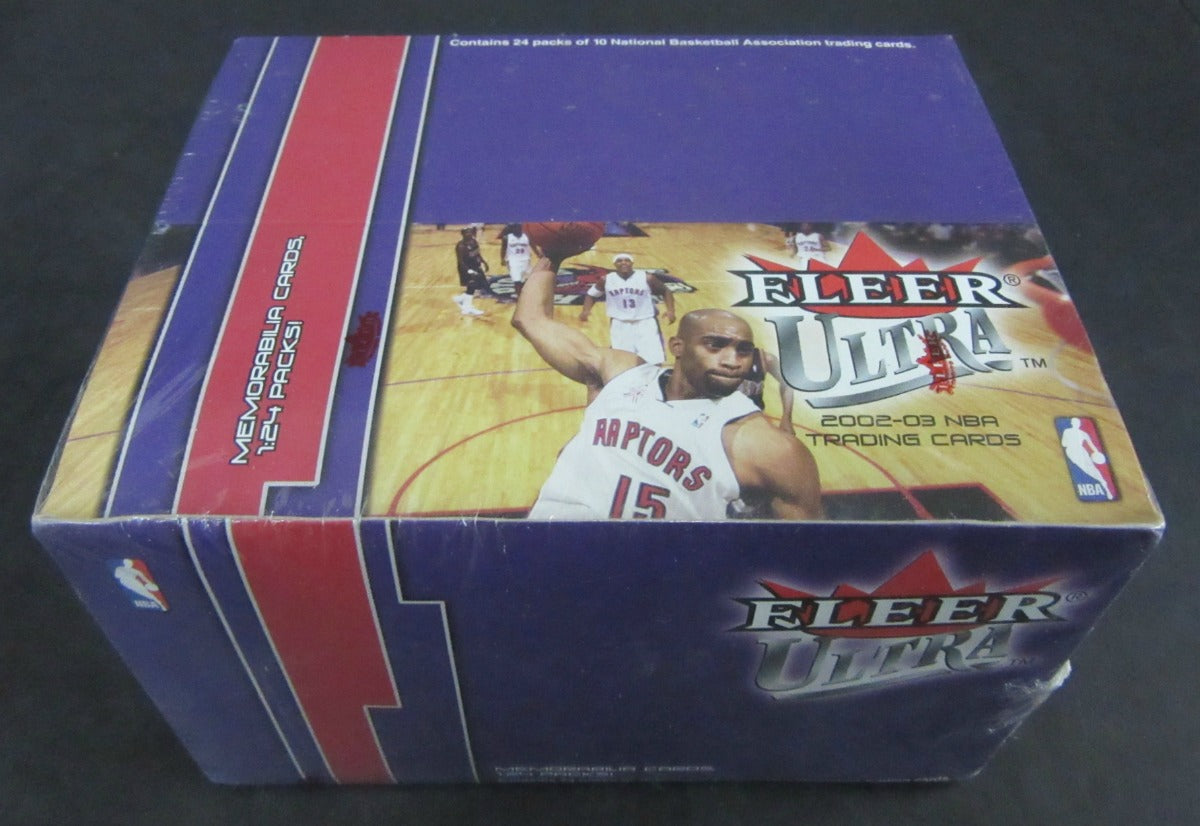2002/03 Fleer Ultra Basketball Box (Retail) (24/10)