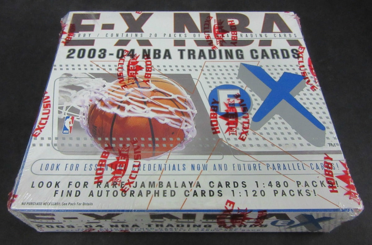 2003/04 Fleer E-X Basketball Box (Hobby)