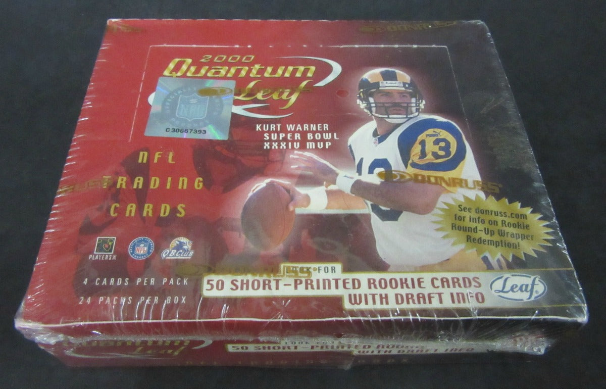 2000 Leaf Quantum Football Box (Retail) (24/4)