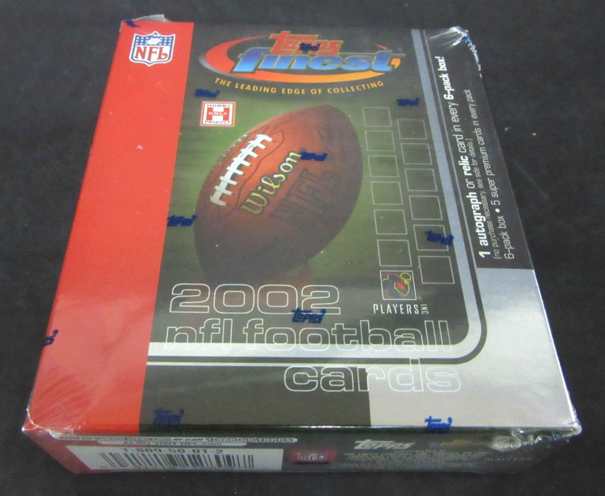 2002 Topps Finest Football Mini Box (Hobby) (6/5)