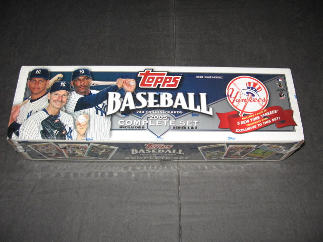 2005 Topps Baseball Factory Set (Yankees)