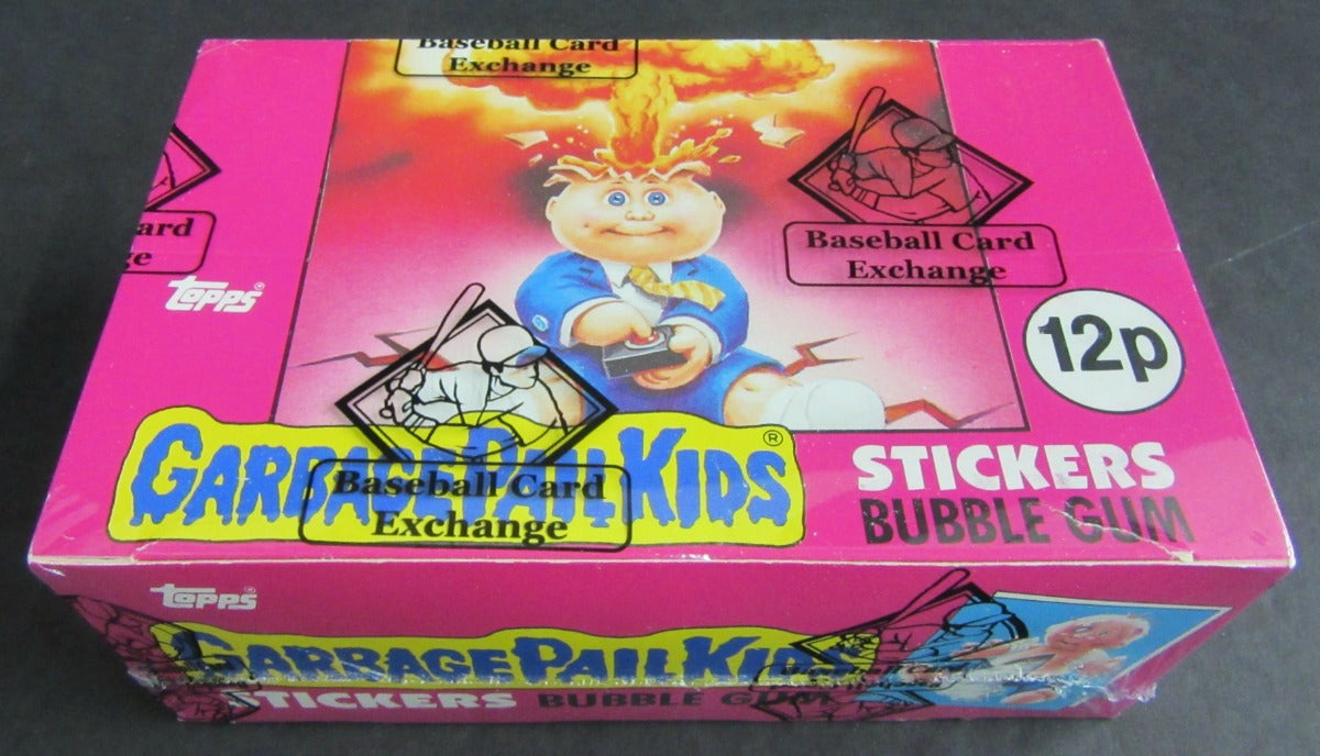 1986 Topps Garbage Pail Kids U.K. Series 1 Unopened Box (BBCE) (Non)