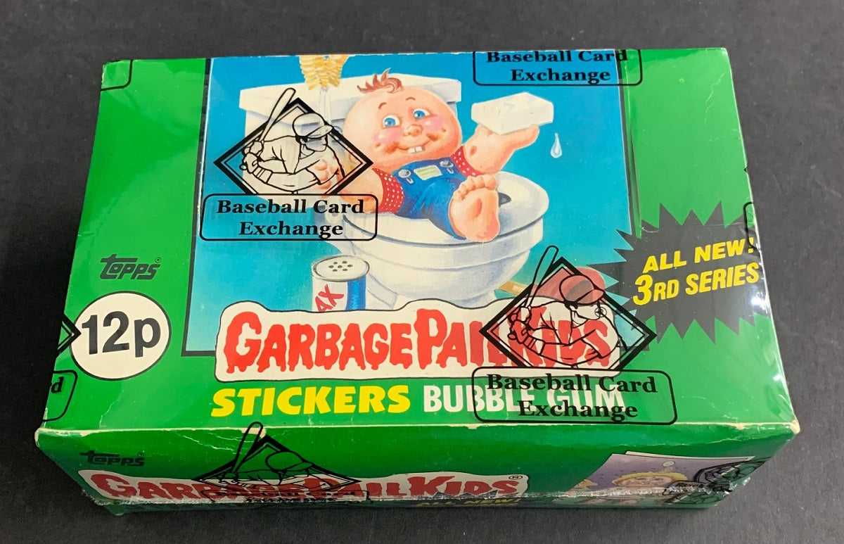 1986 Topps Garbage Pail Kids U.K. Series 3 Unopened Box (BBCE)