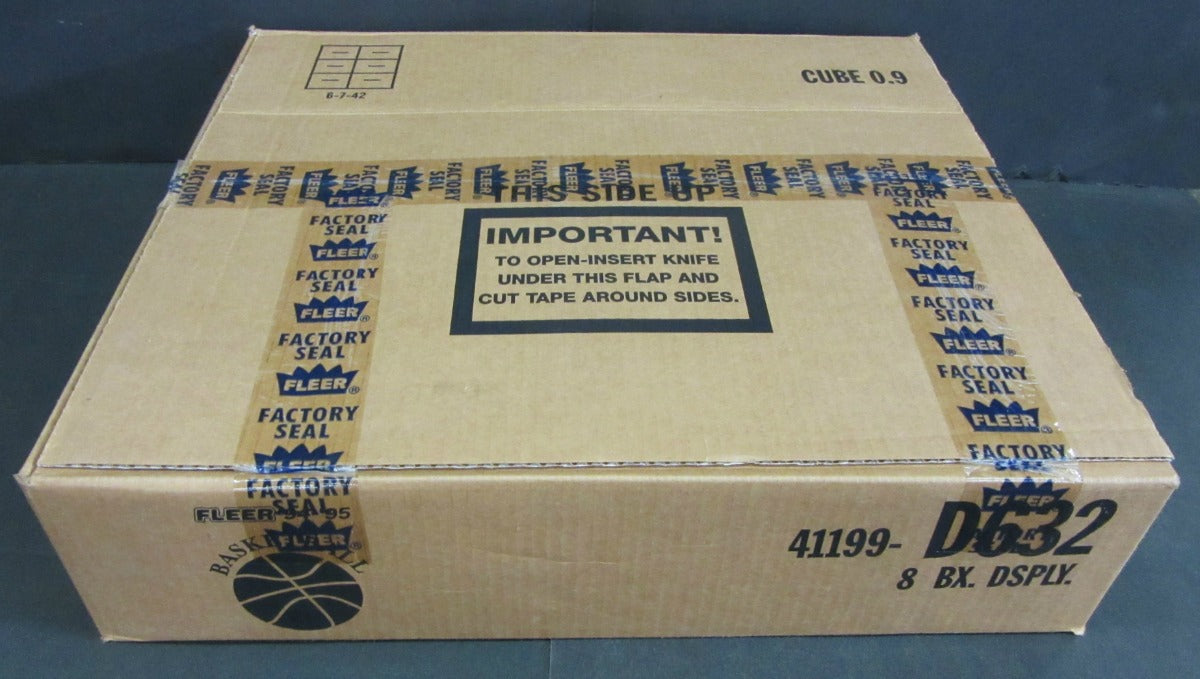 1994/95 Fleer Basketball Series 1 Display Case (8 Box)