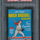 1966 Fleer All Star Baseball Unopened Wax Pack PSA NM 7