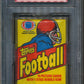 1981 Topps Football Unopened Wax Pack PSA MINT 9