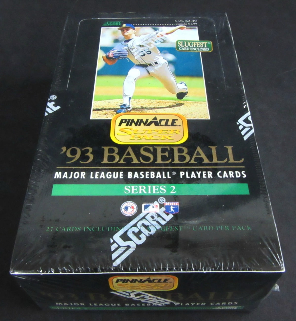 1993 Pinnacle Baseball Series 2 Jumbo Box