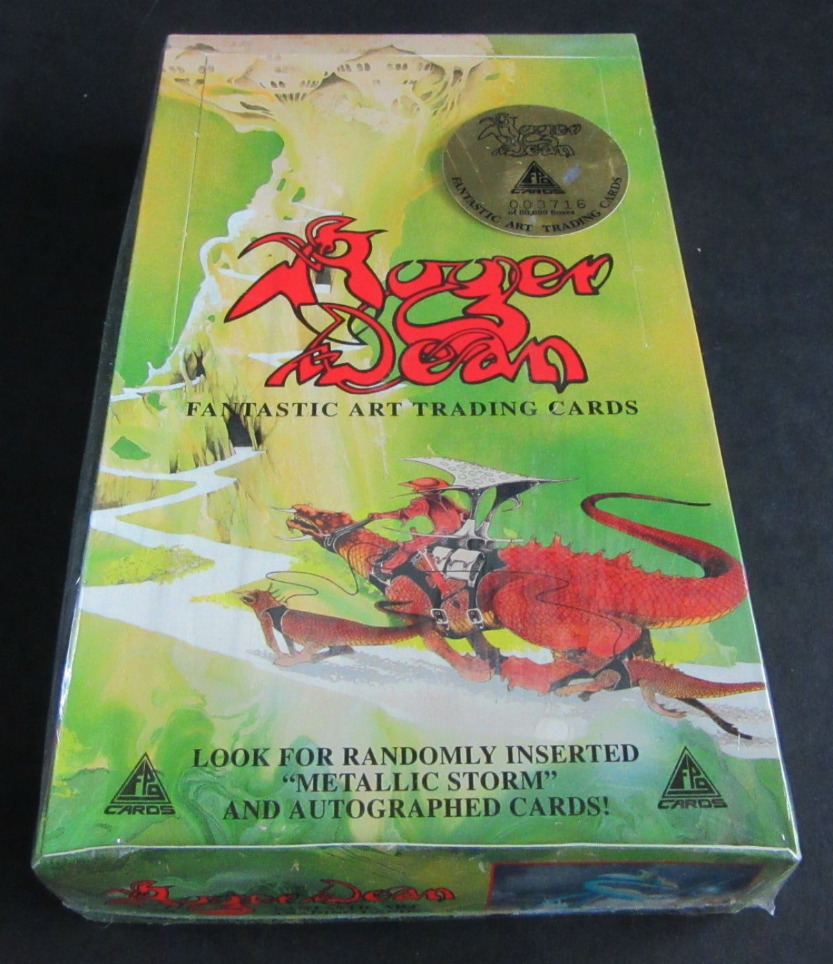 FPG Roger Dean Fantastic Art Trading Collecitble Card Box