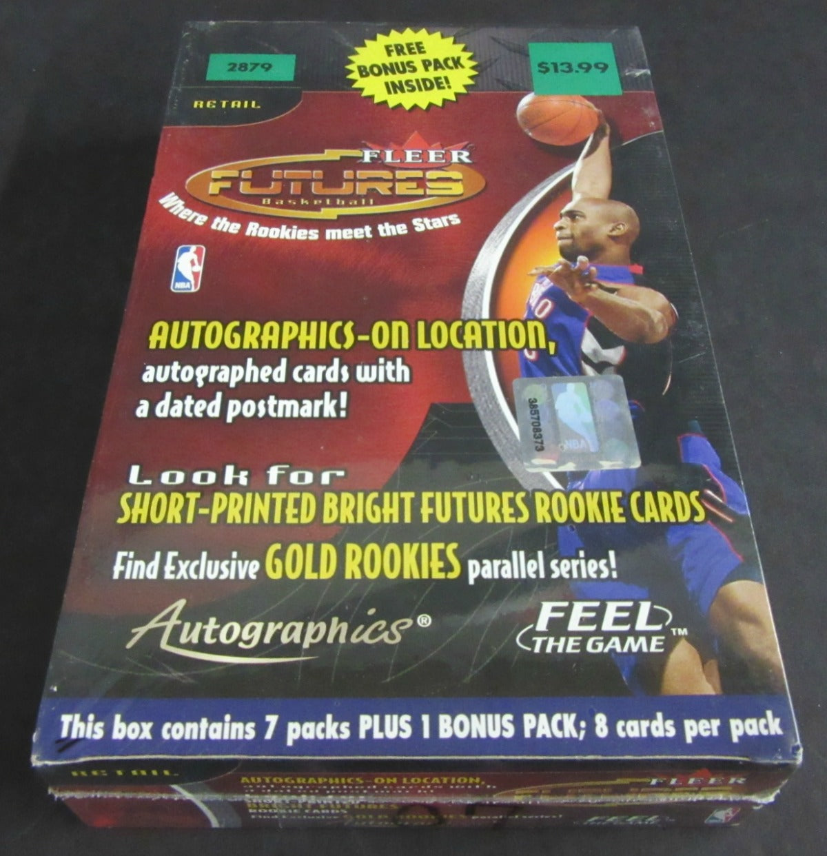 2000/01 Fleer Futures Basketball Blaster Box (8/8)