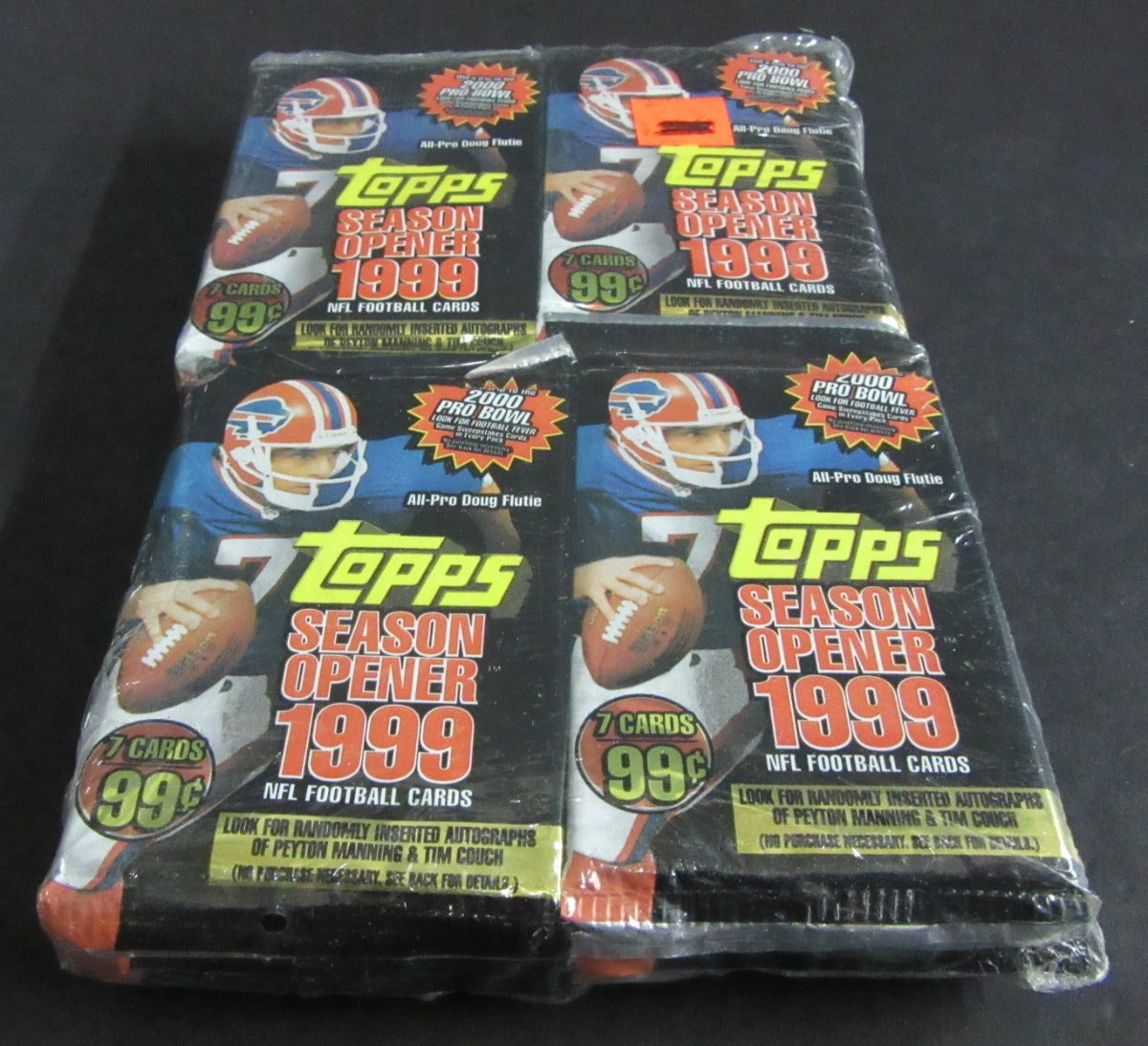 1999 Topps Season Opener Football (Lot of 24 packs)