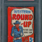 1956 Topps Western Round-Up Unopened 5 Cent Wax Pack PSA 7 *5034