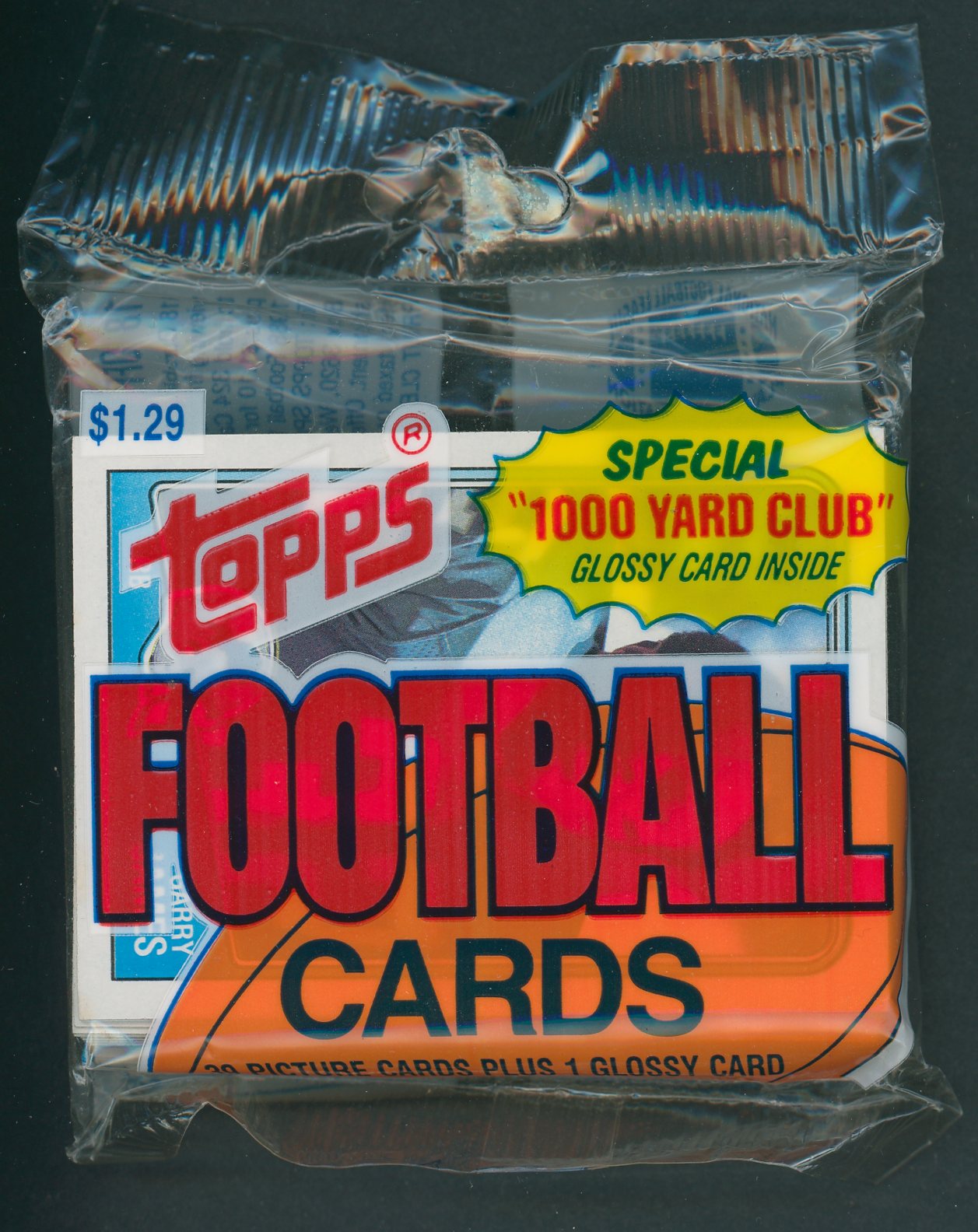 1988 Topps Football Unopened Jumbo Pack