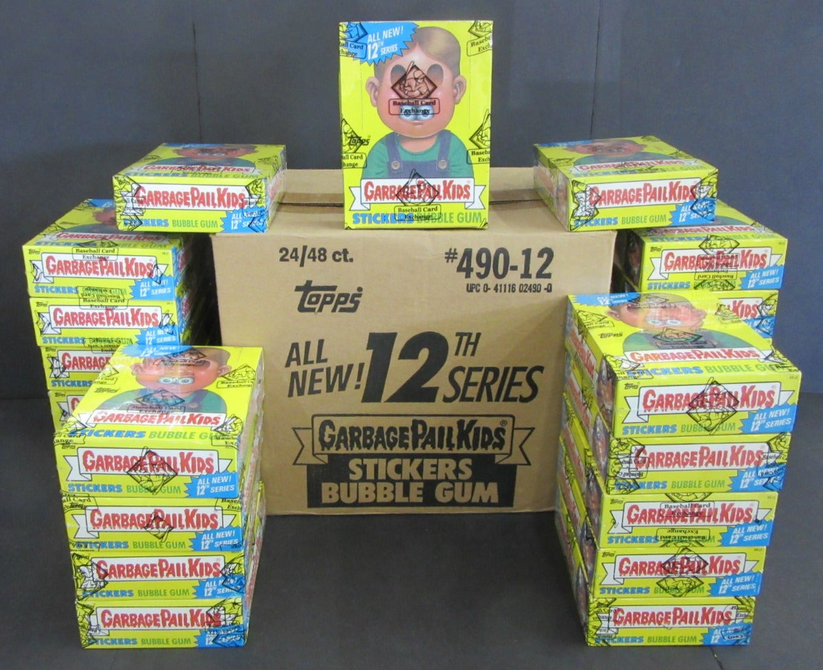 1988 Topps Garbage Pail Kids Series 12 Wax Case (24 Box) (w/o price) (FASC)