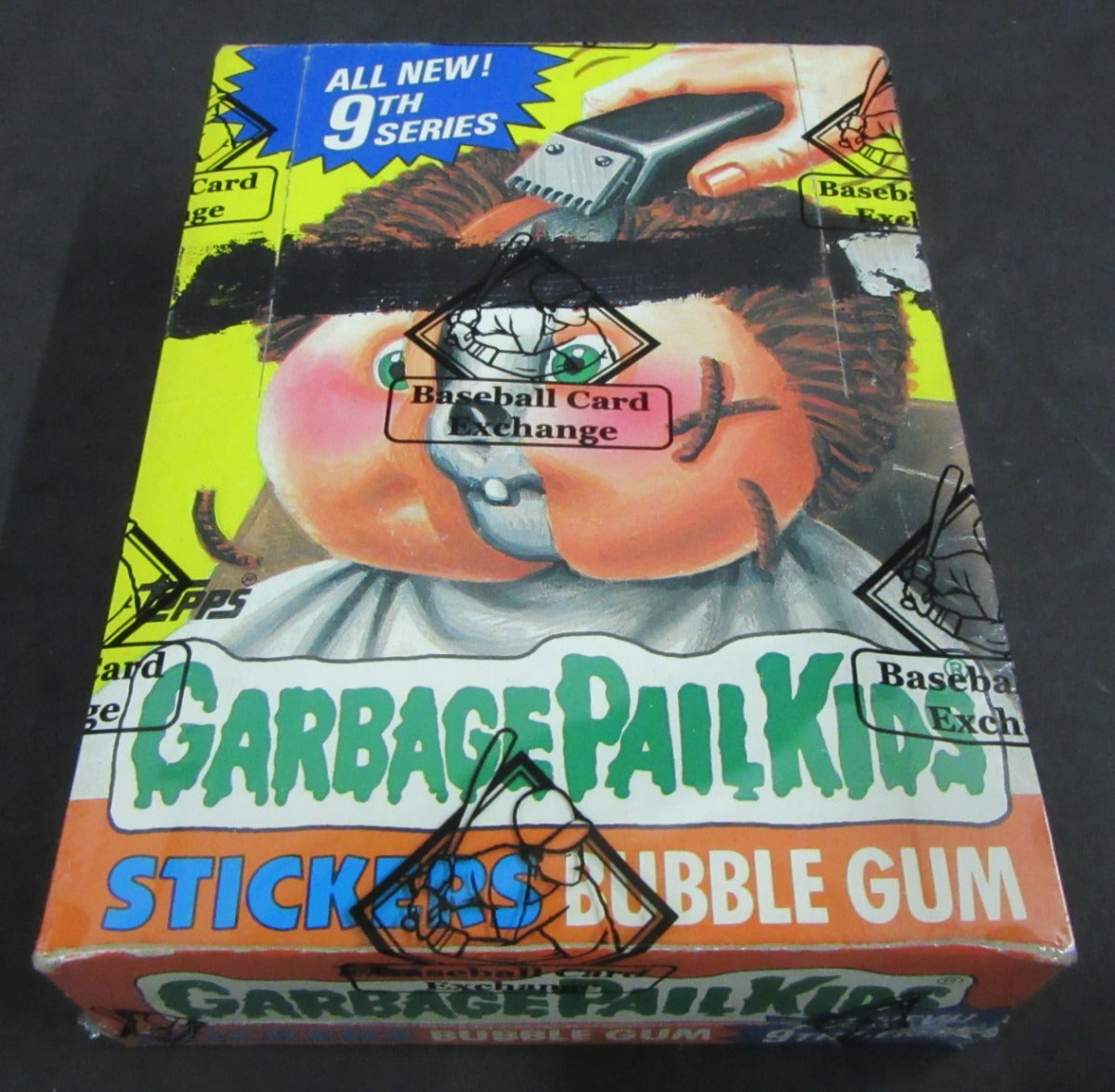 1987 Topps Garbage Pail Kids Series 9 Unopened Wax Box (New) (US) (X-Out) (BBCE)