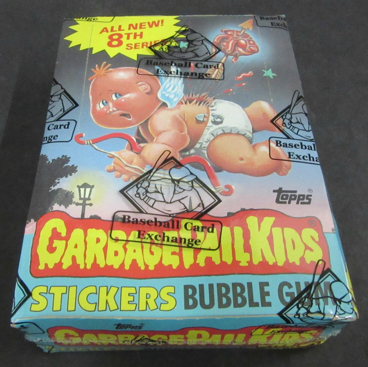 1987 Topps Garbage Pail Kids Series 8 Unopened Wax Box (w/ price) (Poster) (FASC)