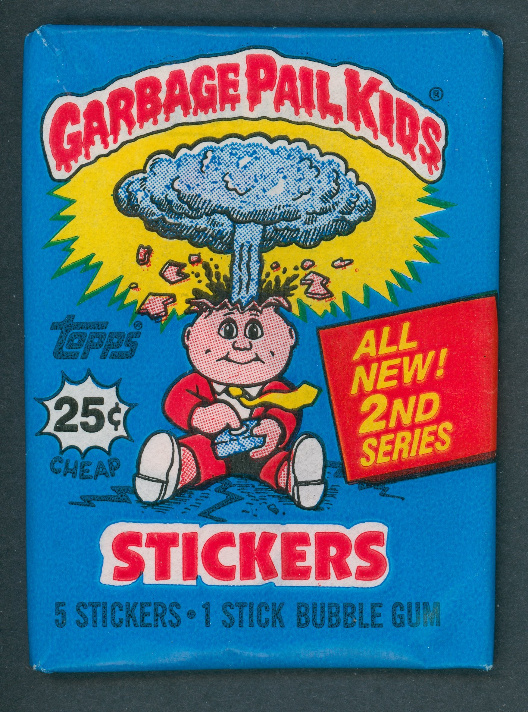 1985 Topps Garbage Pail Kids Series 2 Unopened Wax Pack (w/ price)