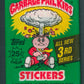1986 Topps Garbage Pail Kids Series 3 Unopened Wax Pack (w/ price) (U.S.)