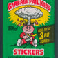 1986 Topps Garbage Pail Kids Series 3 Unopened Wax Pack (w/o price) (U.S.)