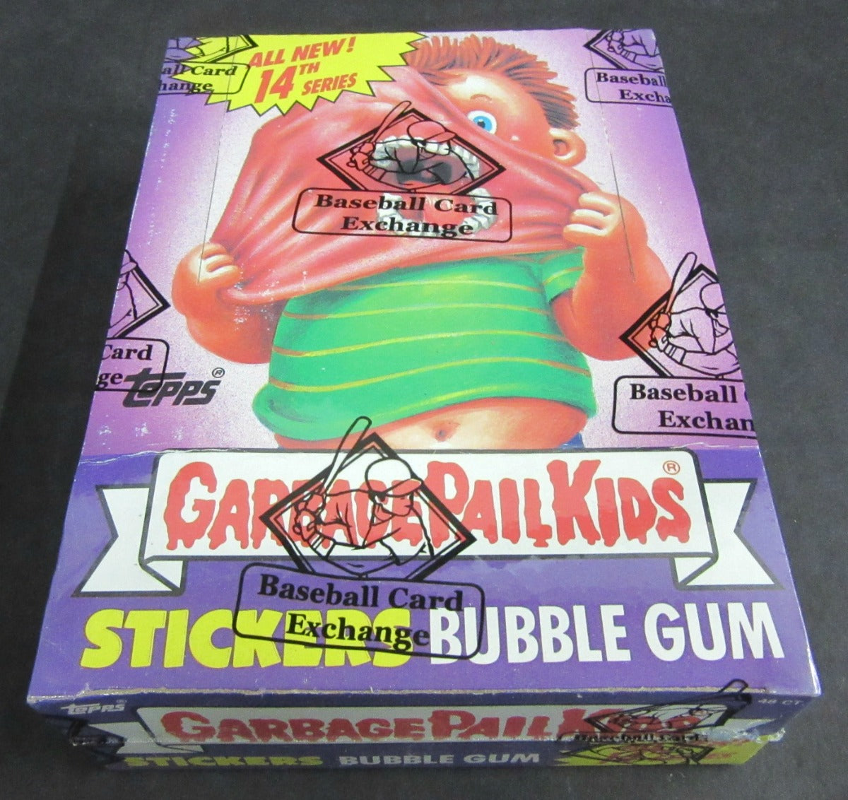 1988 Topps Garbage Pail Kids Series 14 Unopened Wax Box (w/ price) (Poster) (FASC)