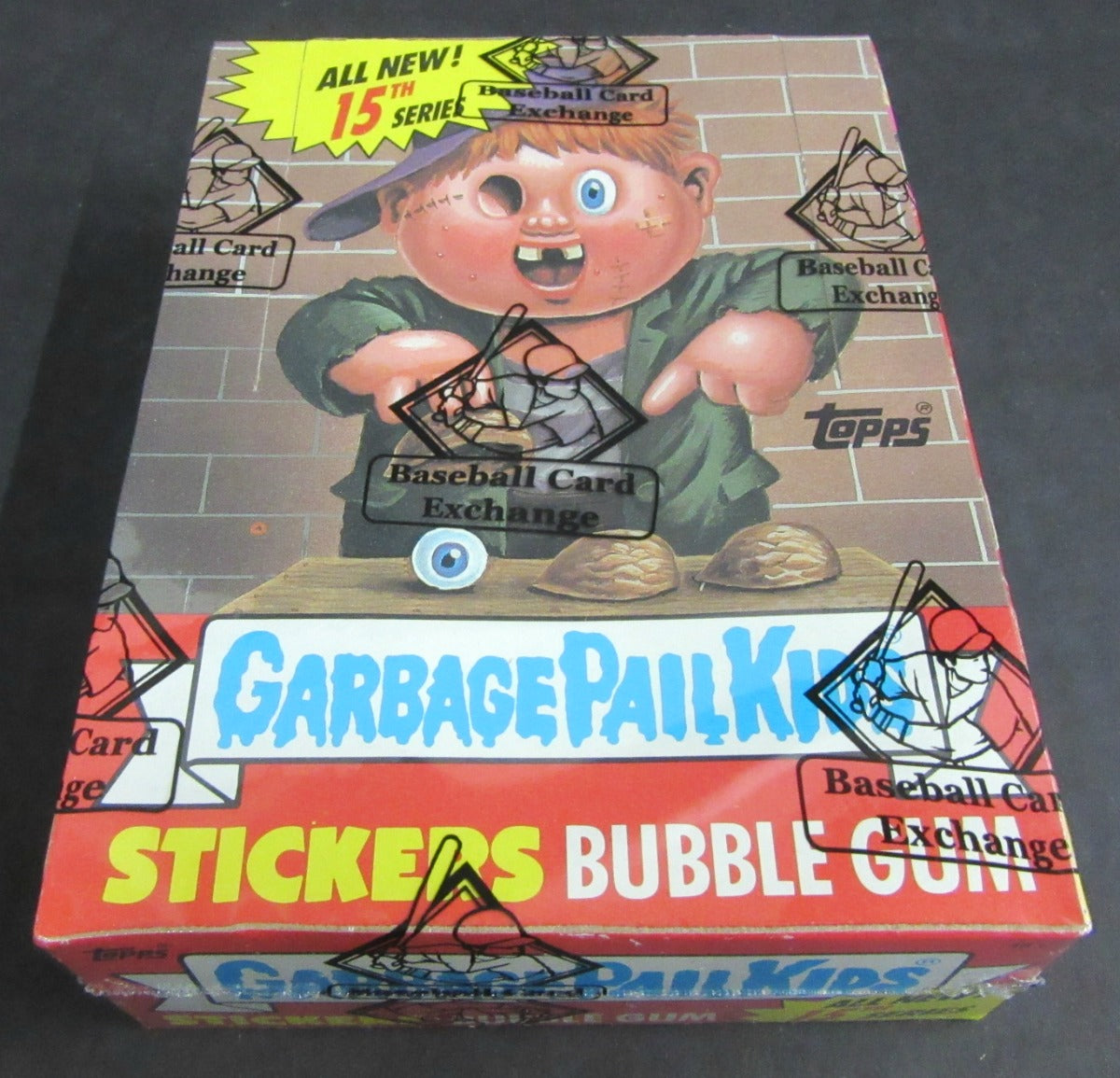 1988 Topps Garbage Pail Kids Series 15 Unopened Wax Box (w/ price) (Poster) (FASC)