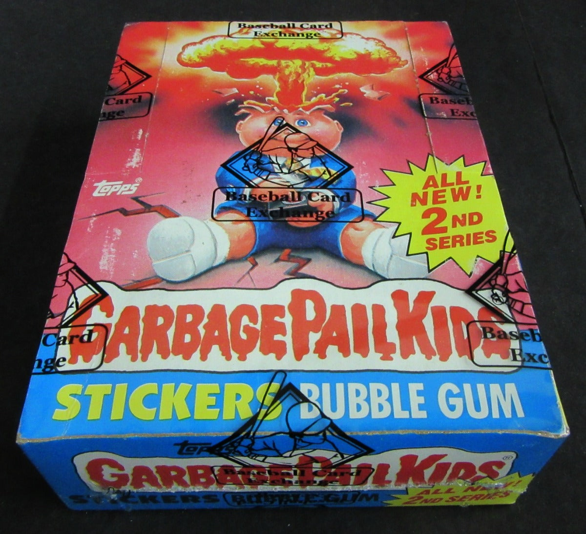 1985 Topps Garbage Pail Kids Series 2 Unopened Wax Box (w/ price) (BBCE)