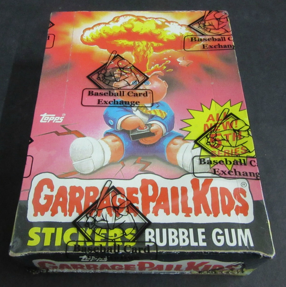 1986 Topps Garbage Pail Kids Series 5 Unopened Wax Box (w/o price) (Non) (Poster) (BBCE)