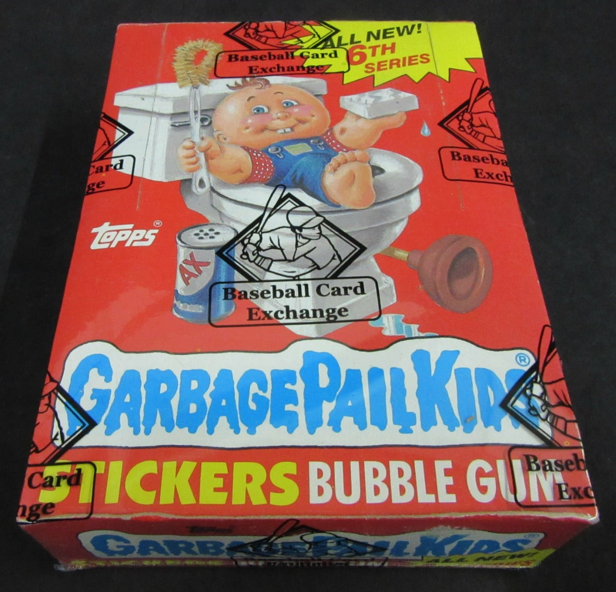 1986 Topps Garbage Pail Kids Series 6 Unopened Wax Box (w/o price) (Non) (BBCE)