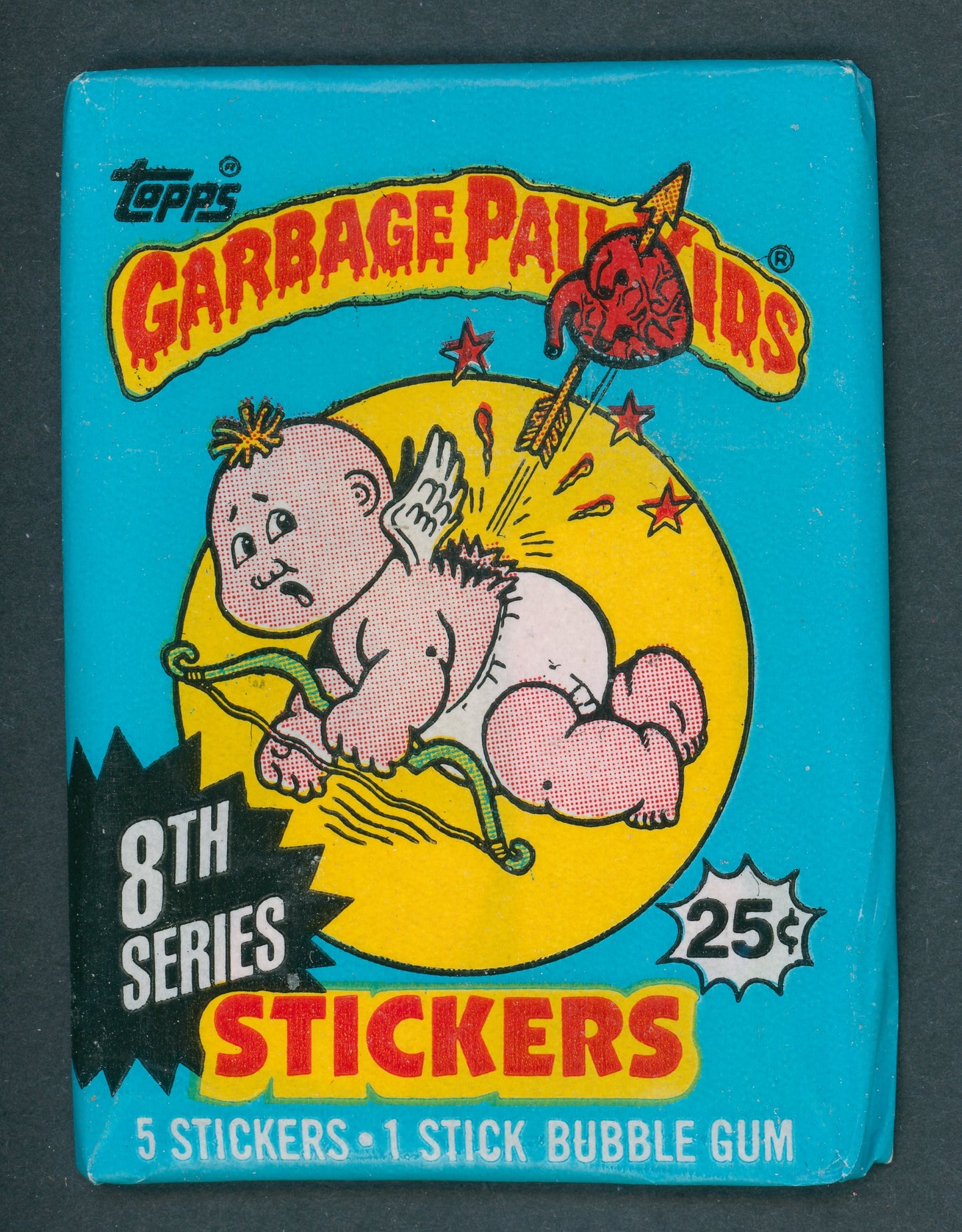 1987 Topps Garbage Pail Kids Series 8 Unopened Wax Pack (w/ price)