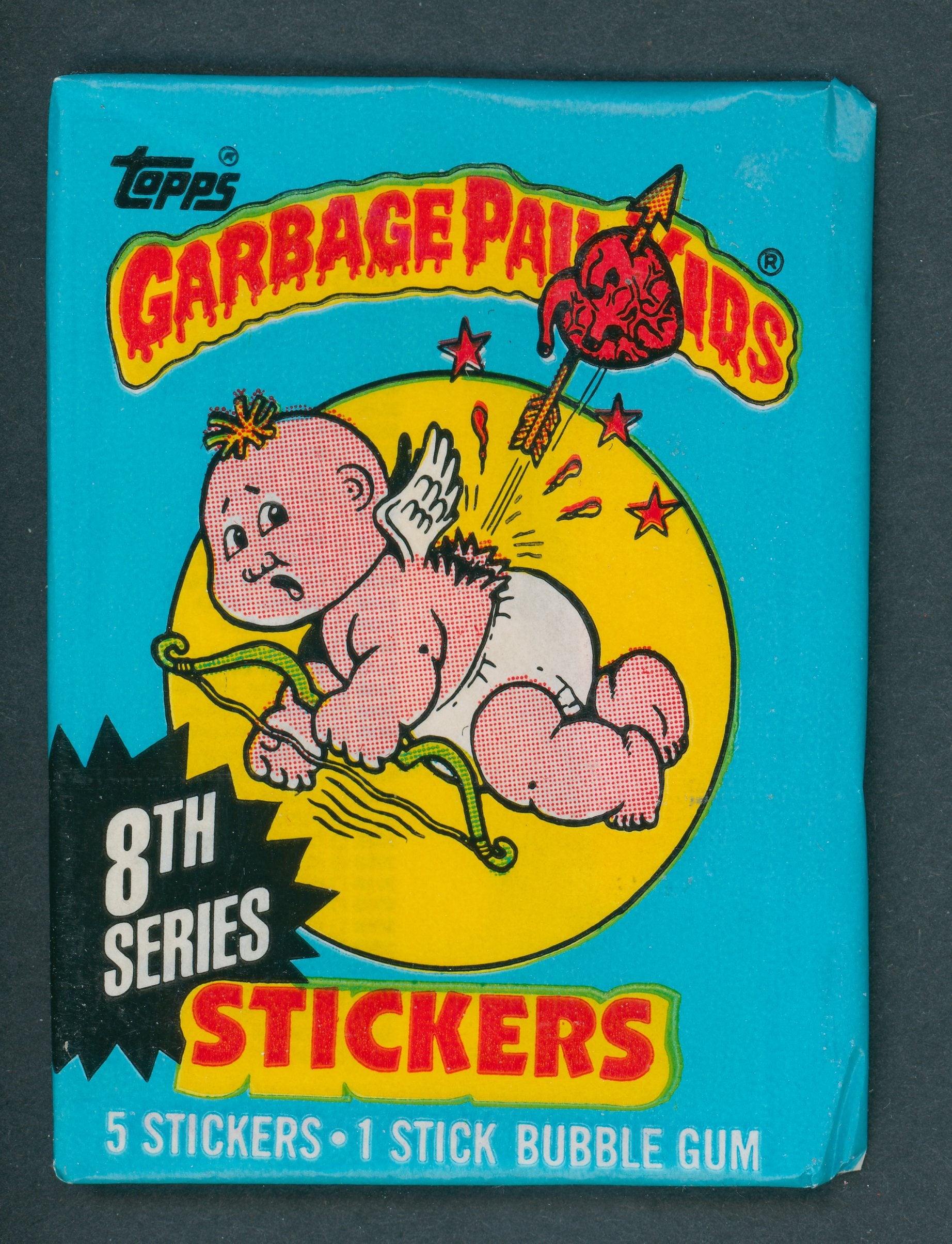 1987 Topps Garbage Pail Kids Series 8 Unopened Wax Pack (w/o price)