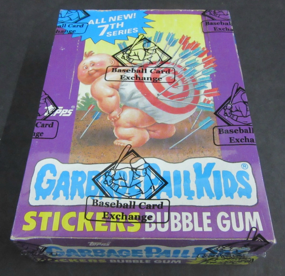 1987 Topps Garbage Pail Kids Series 7 Unopened Wax Box (w/o price) (Non) (Poster) (BBCE)