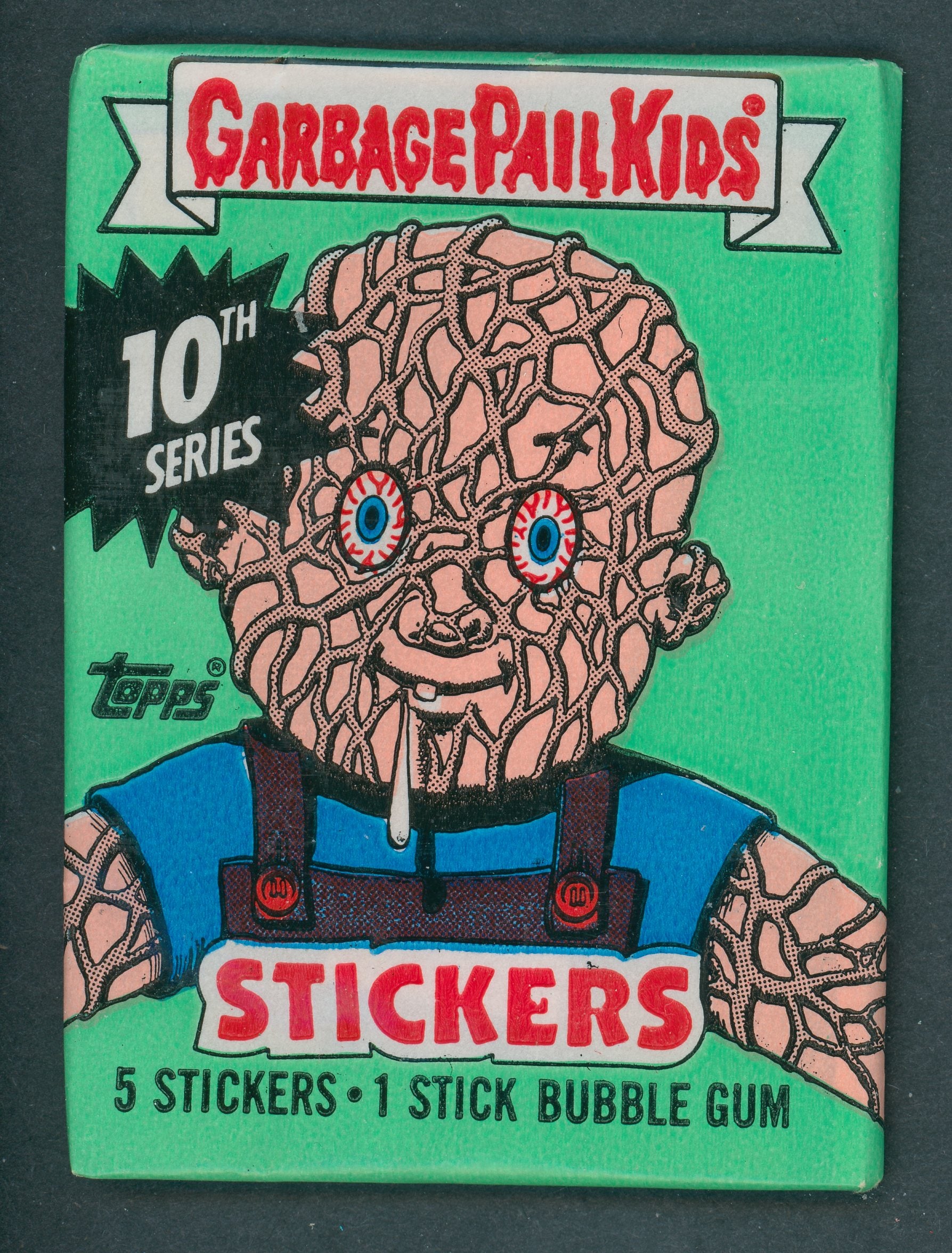 1987 Topps Garbage Pail Kids Series 10 Unopened Wax Pack (w/o price)