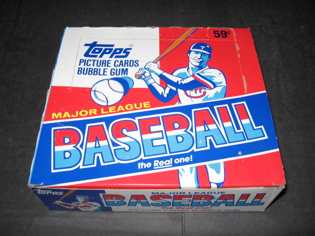 1986 Topps Baseball Unopened Cello Box