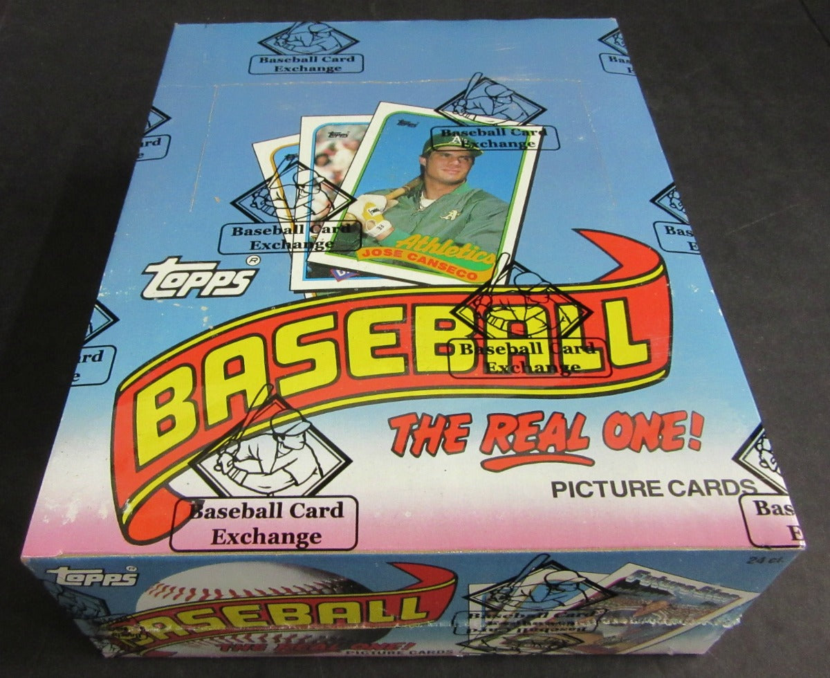 1989 Topps Baseball Unopened Rack Box (FASC)