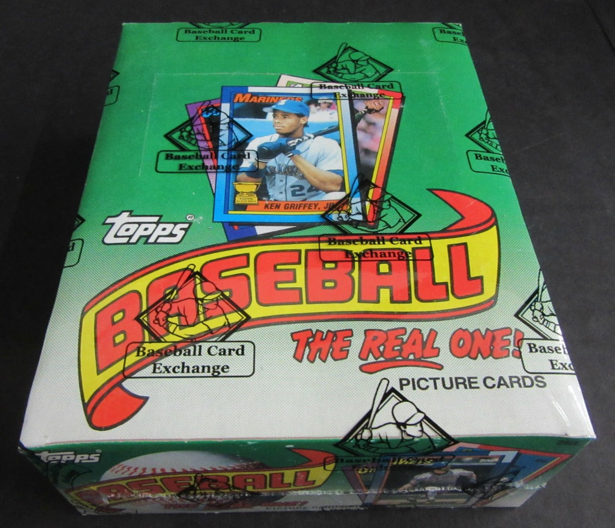 1990 Topps Baseball Unopened Rack Box (FASC)
