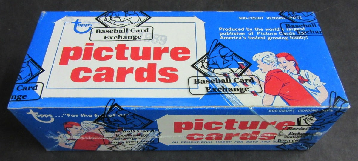 1989 Topps Baseball Unopened Vending Box (FASC)