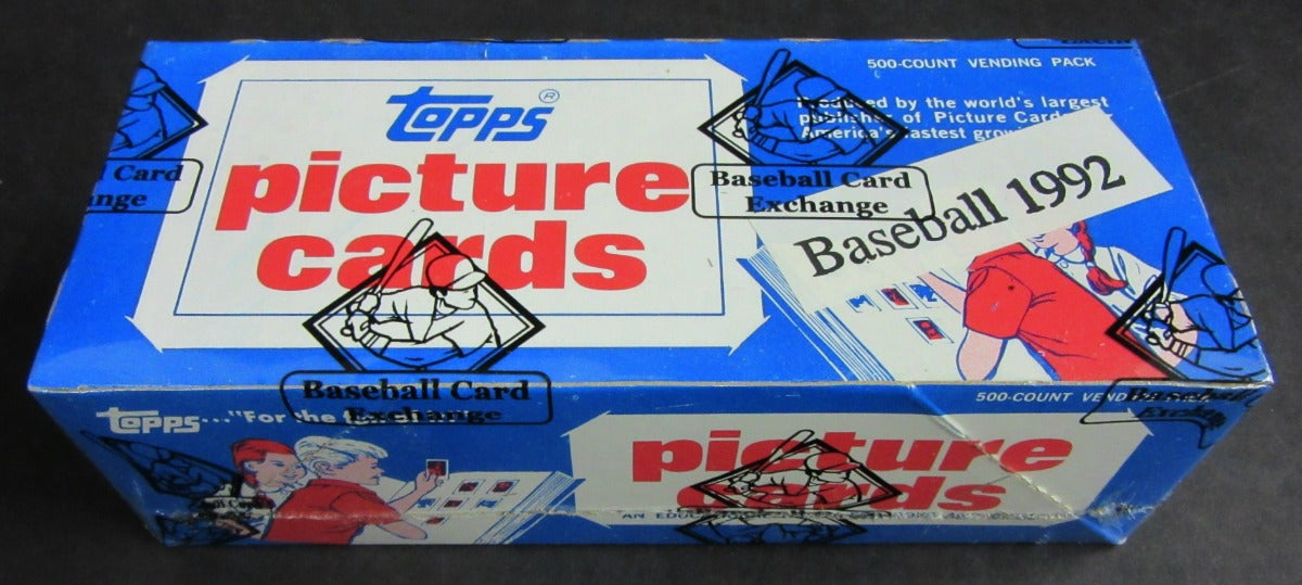 1992 Topps Baseball Unopened Vending Box (FASC)