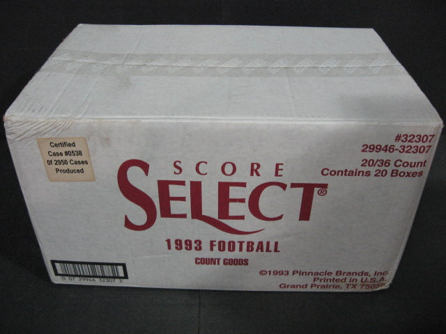 1993 Score Select Football Case (20 Box)