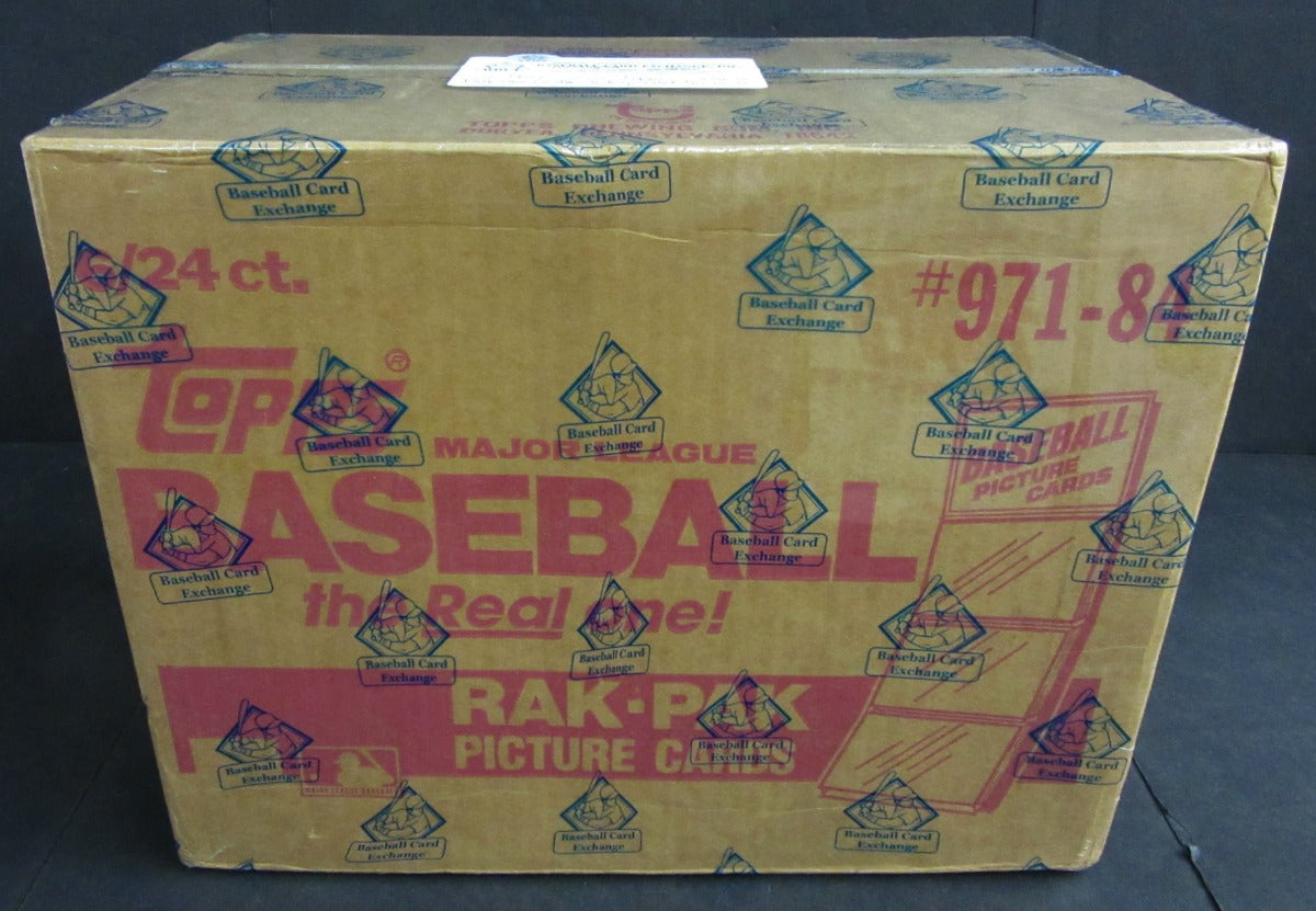1984 Topps Baseball Rack Pack Case (6 Box) (BBCE)