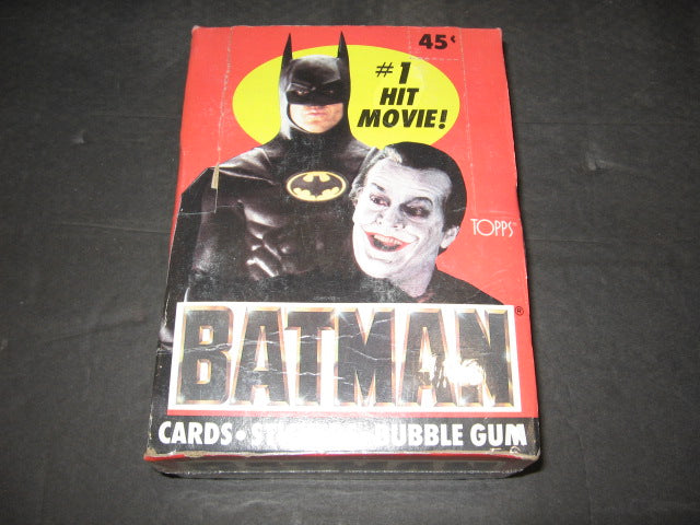 1989 Topps Batman Series 1 Unopened Wax Box (Authenticate)