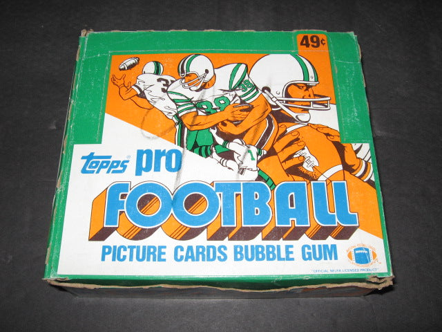 1982 Topps Football Unopened Cello Box #1 w- Stars