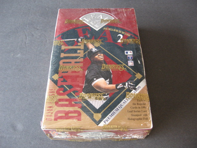 1995 Leaf Baseball Series 2 Box (Retail)