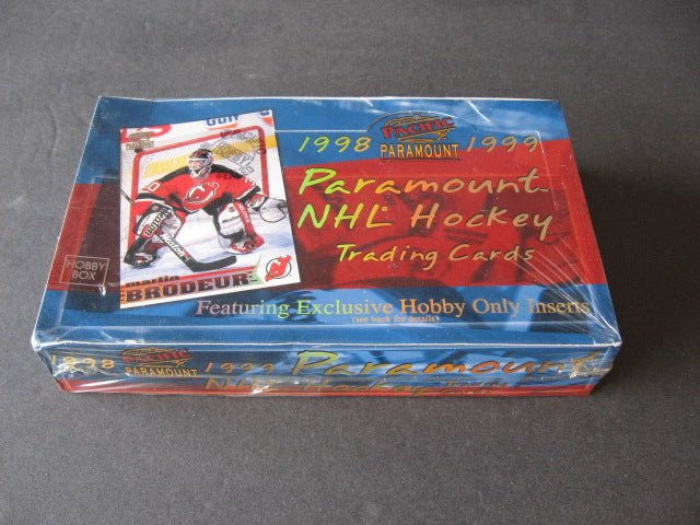 1998/99 Pacific Paramount Hockey Box